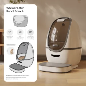 Whisker Litter Robot 4 With Step Manual review