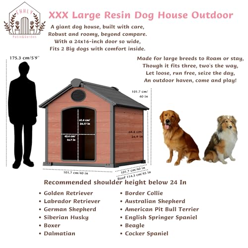 Extra Large Dog House For 2 Dogs