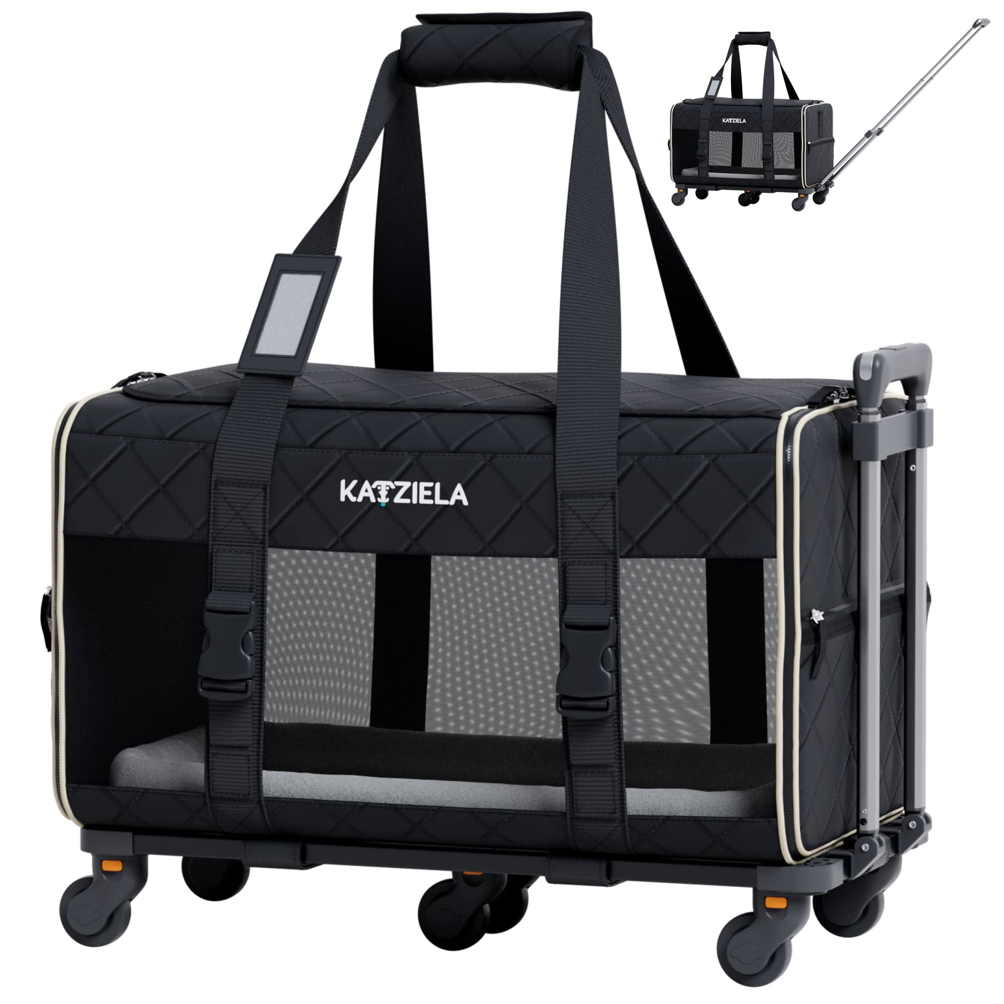 Airline Approved Pet Carriers In-Cabin With Wheels