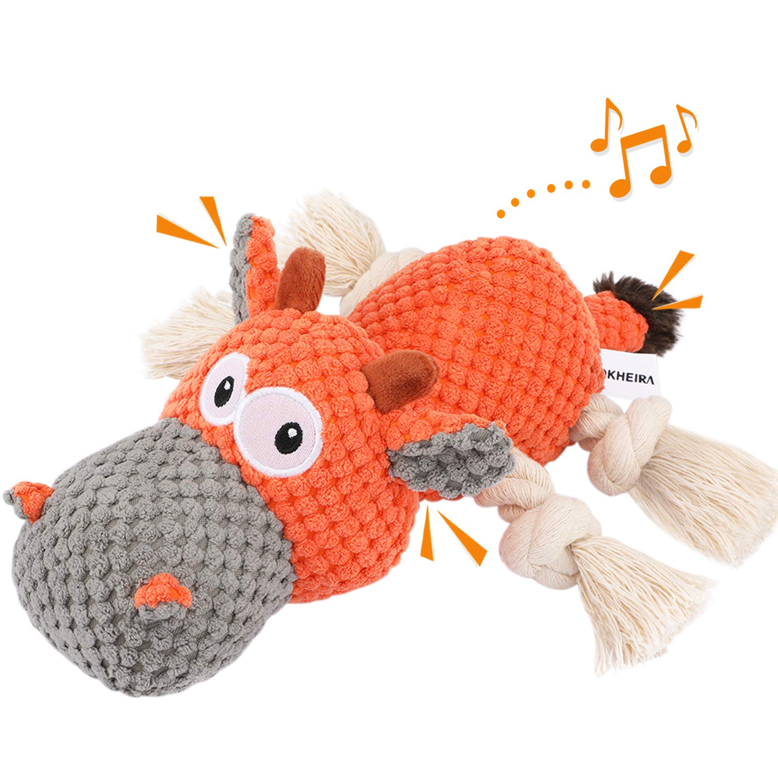 Large Indestructible Stuffed Dog Toys