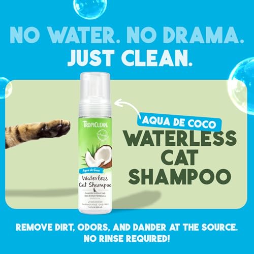 Waterless Dandruff Shampoo For Cats