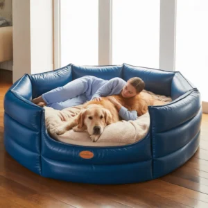 Large waterproof pet bed for people