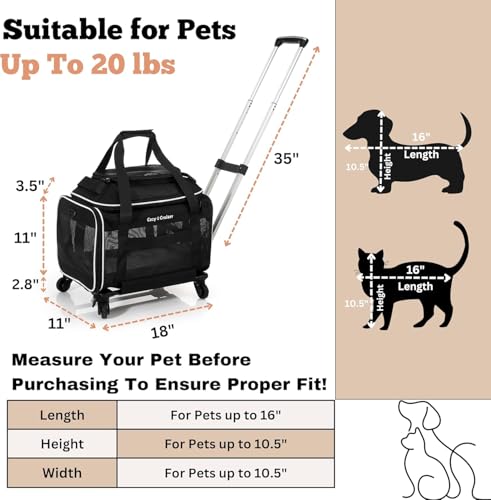 Best Airline Approved Pet Carrier With Wheels