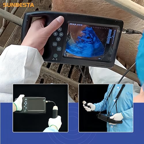 Portable Veterinary Ultrasound Pregnancy Scanner