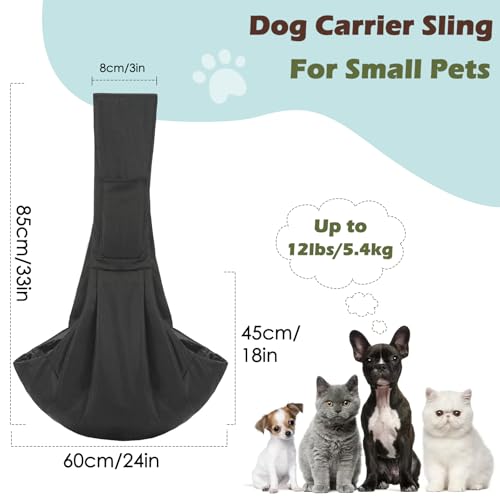 Pawaboo Small Dog Sling Carrier Vs Lukovee Pet Sling