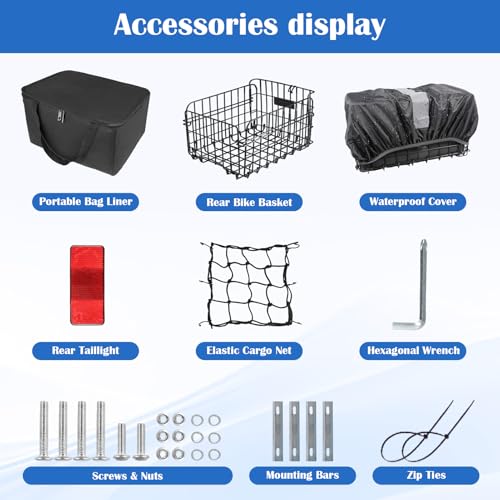 Best Rear Bicycle Basket For Dogs