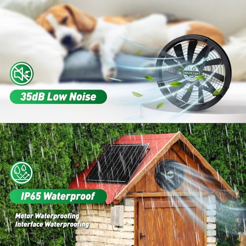 Top 10 Best Solar Fan For Dog House