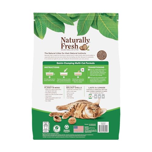 Naturally Fresh Walnut Cat Litter Reviews