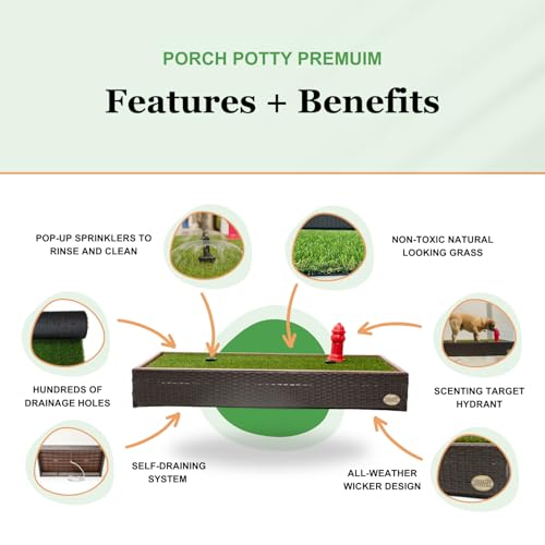 Best Dog Porch Potty With Drainage System Reviews
