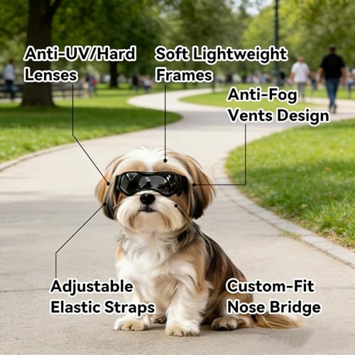 Best Pet Sunglasses For Dogs With Sensitive Eyes
