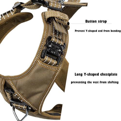 Dog Harnesses For Medium Dogs With Metal Fittings