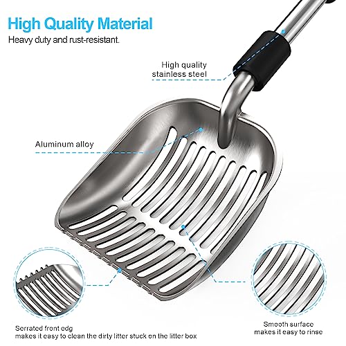 Best Cat Pooper Scooper Long Handle
