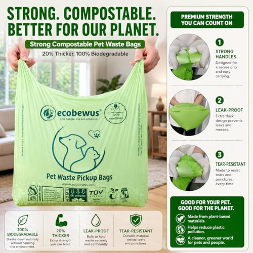 Biodegradable Cat Waste Bags For Litter Box