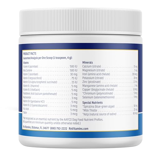 Natural Essential Vitamins And Minerals For Dogs
