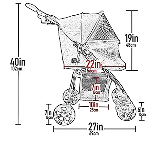 Pet Gear Happy Trails No Zip Pet Stroller Reviews