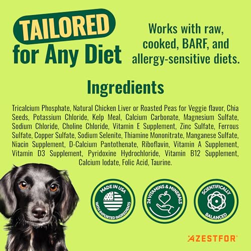 Vitamin And Mineral Mix For Homemade Dog Food