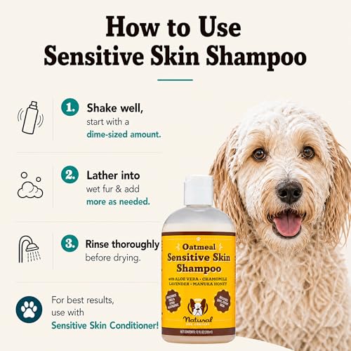 Natural Dog Shampoo For Sensitive Skin