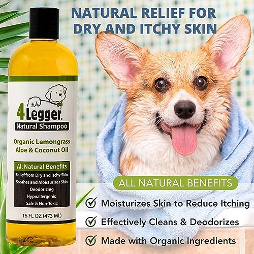 4 Legger Organic Unscented Dog Shampoo Review