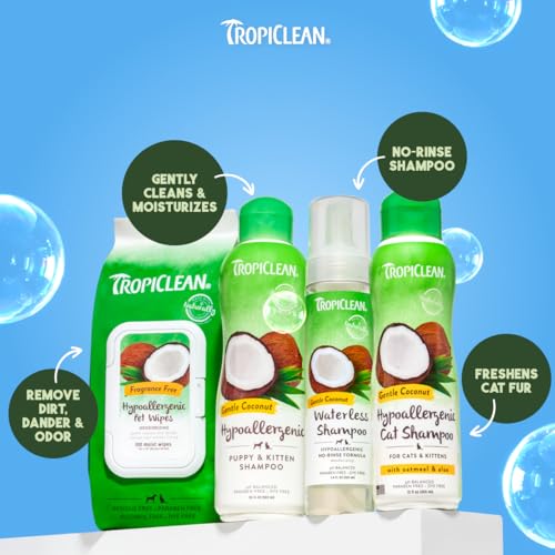 TropiClean Gentle Coconut Cat Shampoo Reviews