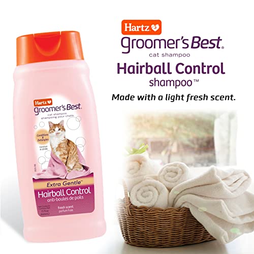 Hartz Cat Shampoo Hairball Control Reviews