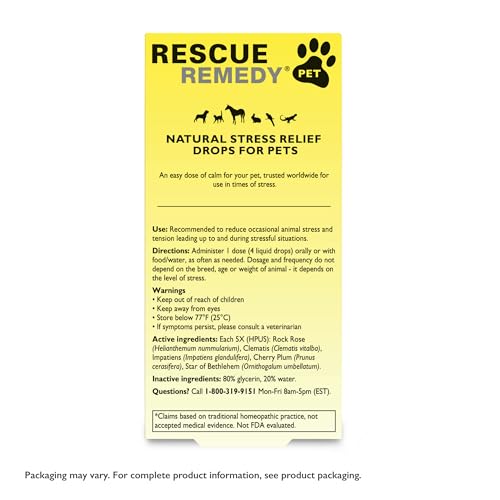 Bach Pet Rescue Remedy Reviews