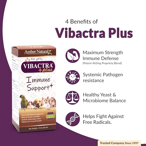 Amber Naturalz Vibactra For Pets Reviews