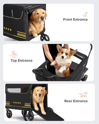 Best Dog Stroller For Large Dogs With Ramp